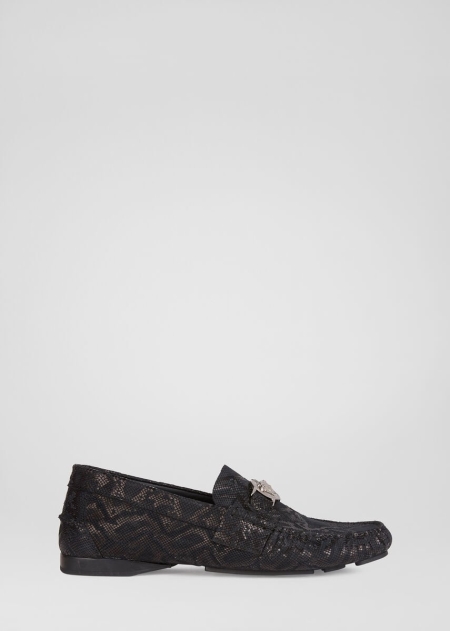 Versace Mock Python Medusa Loafers Herr - 734068DQE